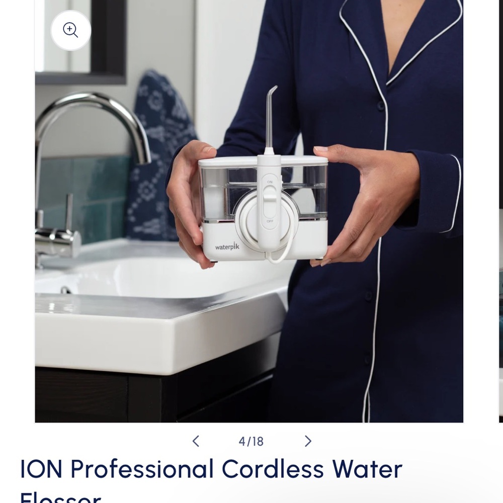 Waterpik White Cordless Water Flosser